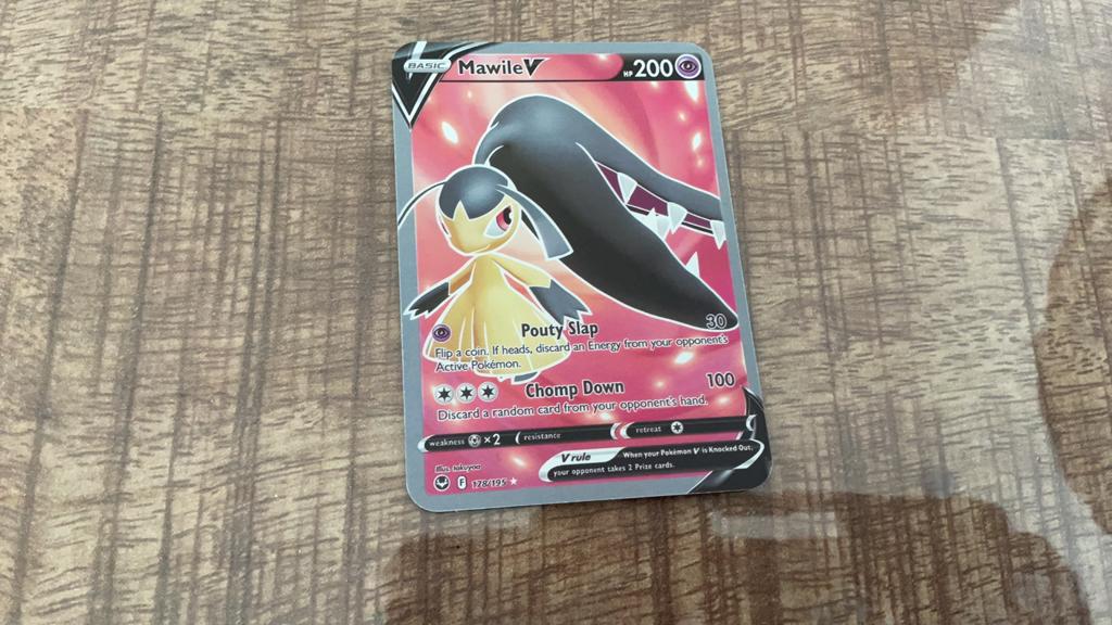 Mawile V Pokémon Kaart - Zo goed als nieuw, Verzenden, Zo goed als nieuw, Losse kaart