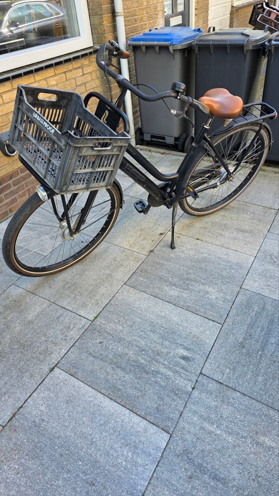 BSP Metropolis transportfiets met 3 versnellingen, Fietsen en Brommers, Fietsen | Dames | Damesfietsen, Velgrem, Versnellingen