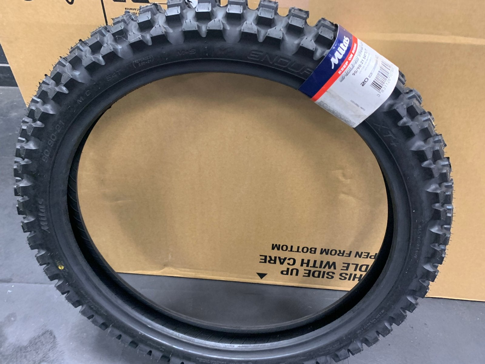 Nieuwe Mitas Enduro Trail 90/90-21 54 TL/TT Buitenband, Motoren, Ophalen of Verzenden, Nieuw