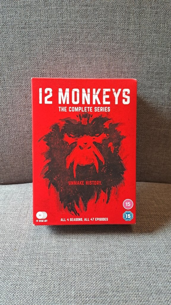 12 monkeys - compleet 4 seizoenen, Engels, Vanaf 16 jaar, Ophalen of Verzenden, Zo goed als nieuw