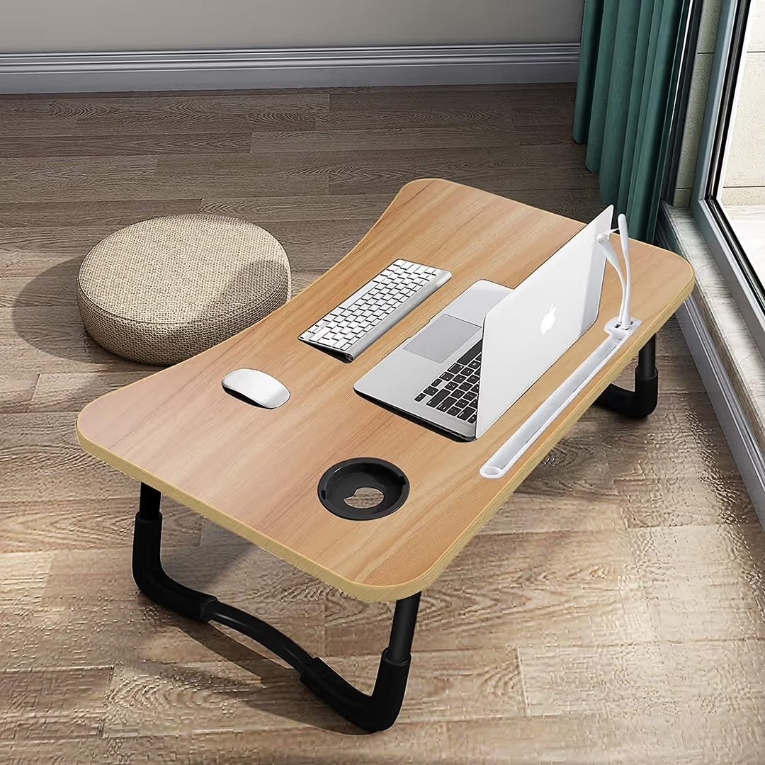 A3A ACADGQ Opvouwbare Laptoptafel - Log Kleur, Computers en Software, Ophalen of Verzenden, A3A, Www.a3a.com, China