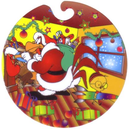 Giga Kerstflippo 02, Verzamelen, Flippo's, Ophalen of Verzenden, Winter, Losse flippo's