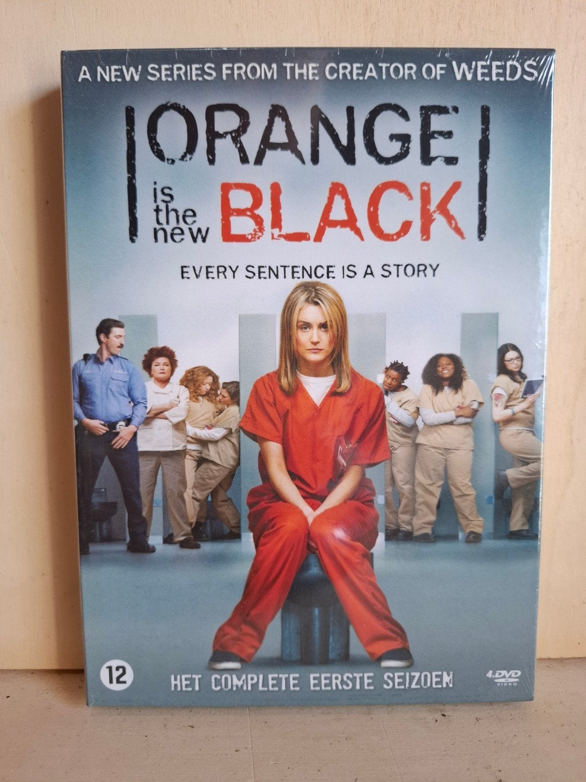 Orange is the New Black Seizoen 1 (Nieuw) Tv-serie - 4 DVD, Cd's en Dvd's, Seizoen 1, Misdaad, Ophalen of Verzenden, Nieuw in verpakking