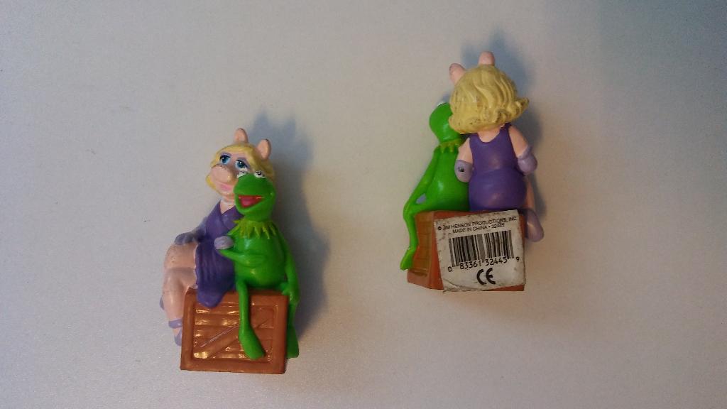 de Muppets muppetshow Kermit Miss Piggy Applause pvc figuur, Ophalen of Verzenden, Zo goed als nieuw