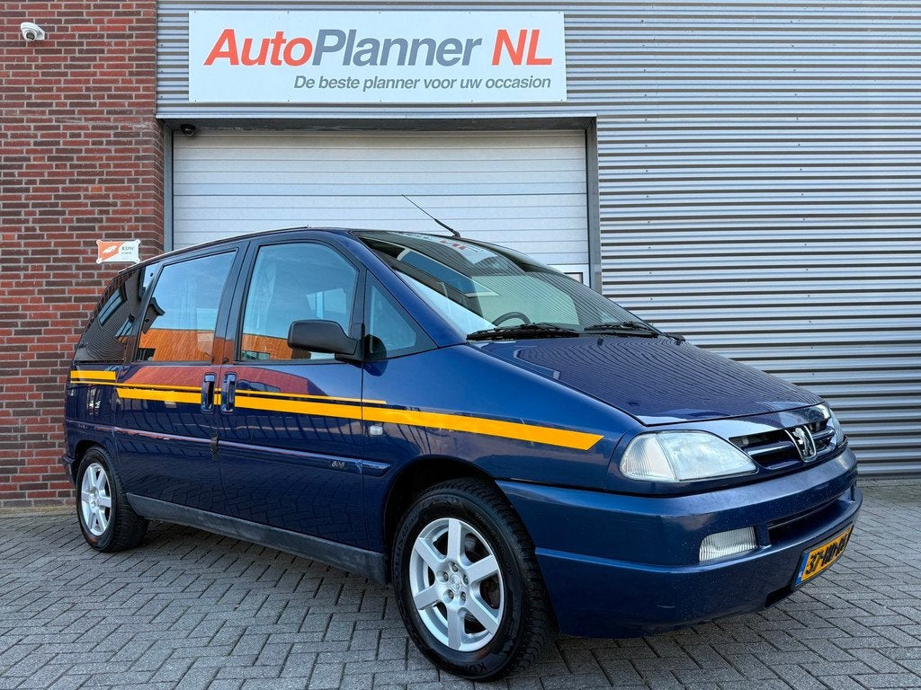 Peugeot 806 2.0-16V ST! Automaat! Clima! Mini-Camper!, Auto's, Peugeot, Bedrijf, Te koop, ABS, Airbags, Airconditioning, Automatische klimaatregeling