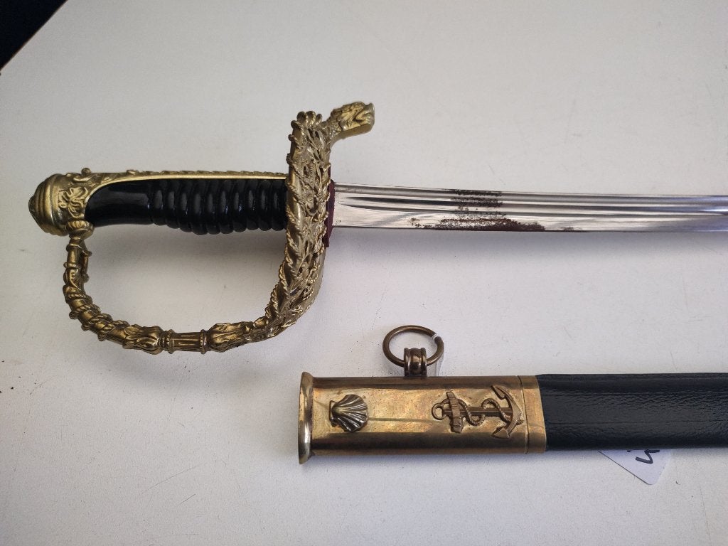 Sabel # 193 - Frankrijk - Marine, Verzenden, Landmacht, Overige gebieden, Zwaard of Sabel