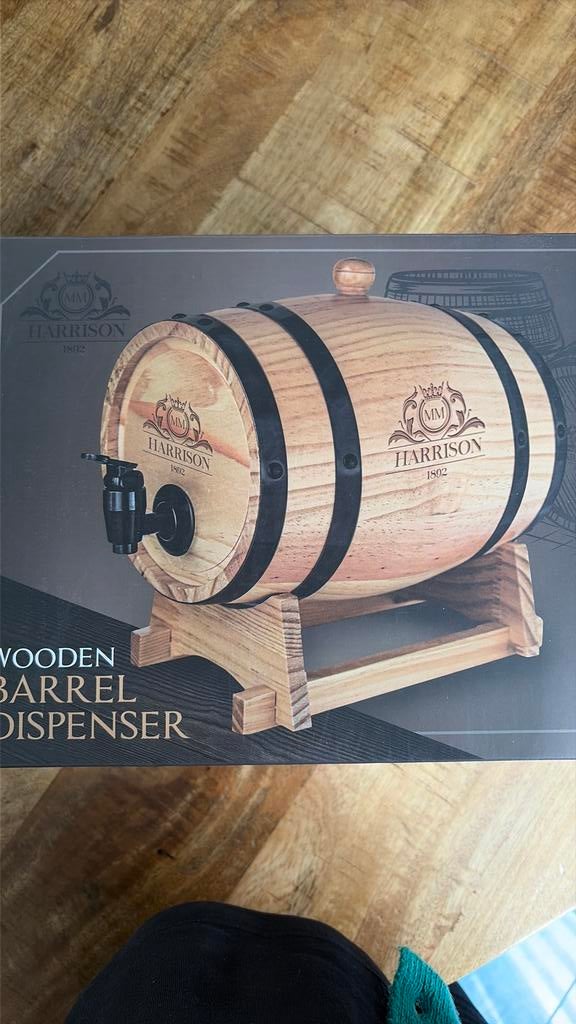 Wijnvat/ Hout, Huis en Inrichting, Woonaccessoires | Wijnrekken, Ophalen, Nieuw, Minder dan 5 flessen, Minder dan 50 cm