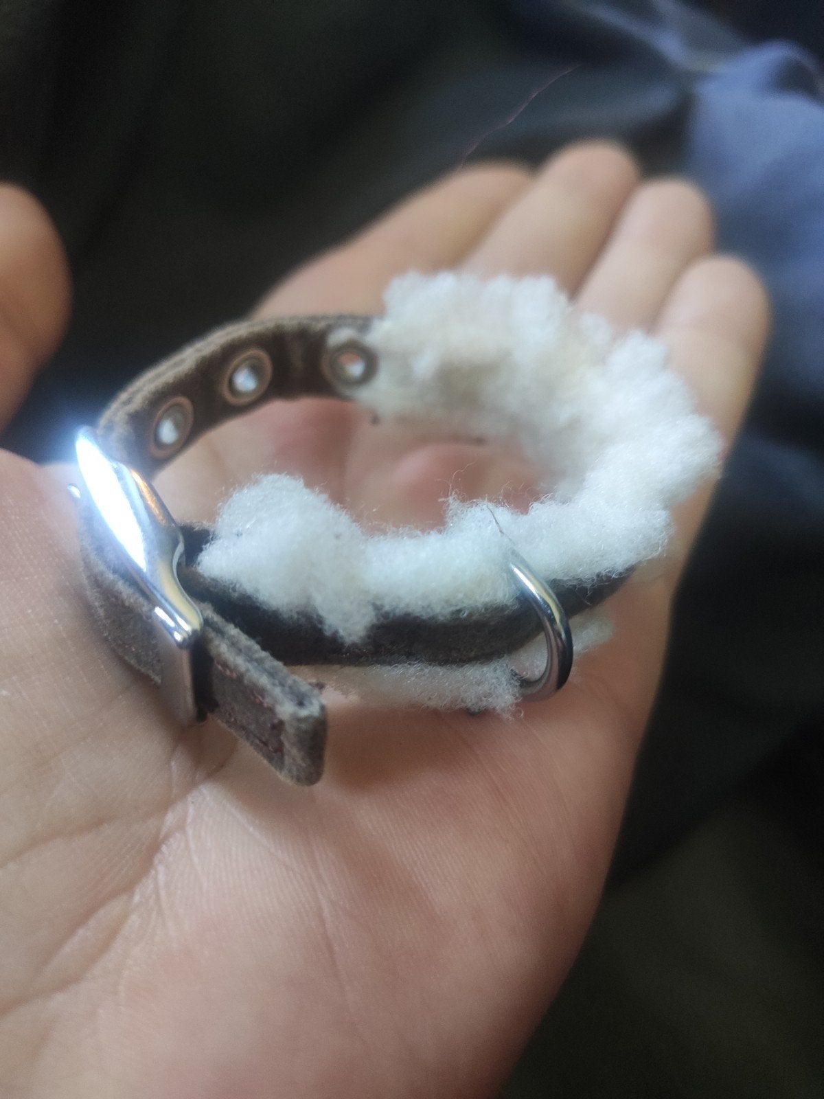 Zachte teddy puppy halsband XXS – 10-14 cm, Ophalen of Verzenden, Nieuw