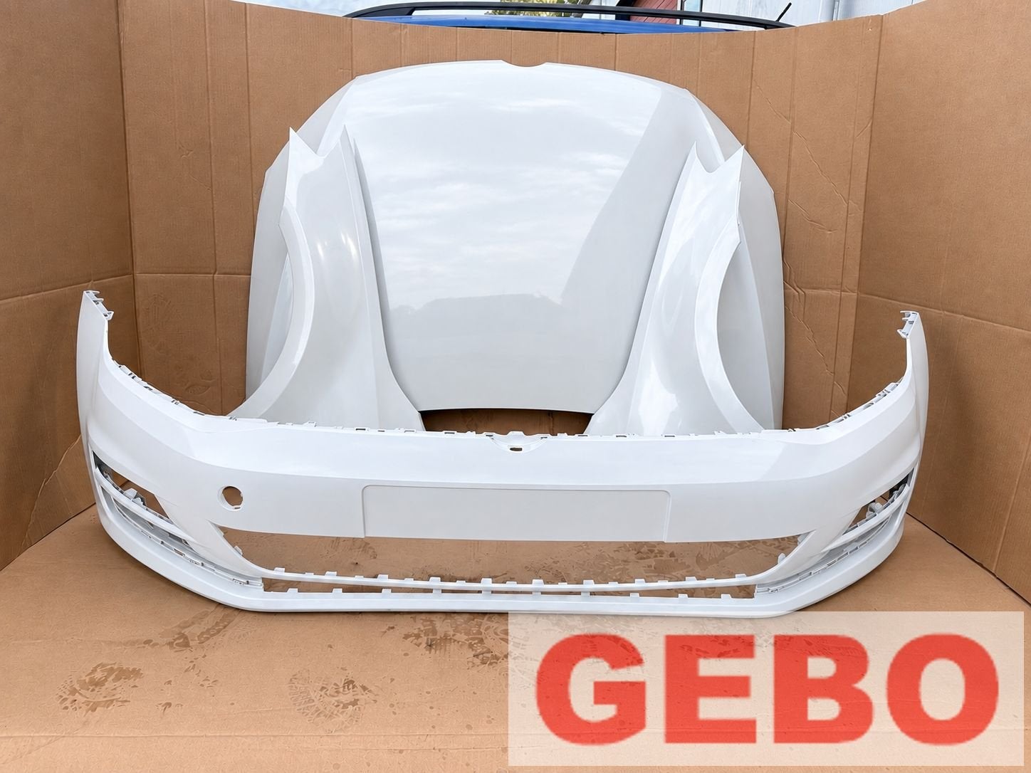 Volkswagen Golf 7 2012 t/m 2017 voorkop motorkap voorbumper, -, -, Nieuw, Ophalen of Verzenden