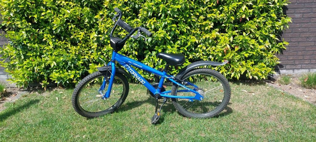 Tornado BMX kinderfiets 20 inch Blauw, Ophalen, Gebruikt, Staal, Velgrem