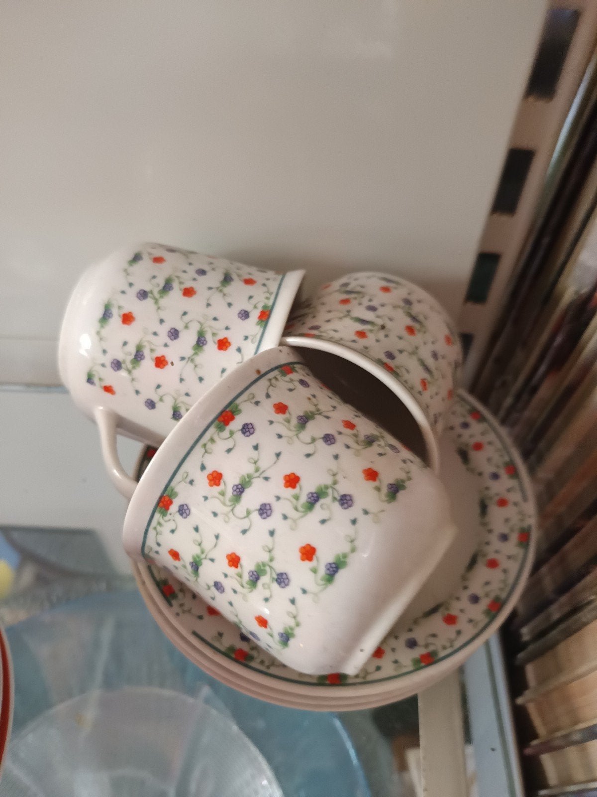 Kopjes borden schaal wandborden, Ophalen