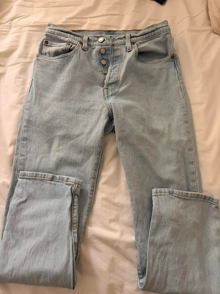 Levi’s 501 jeans, Ophalen, Gedragen, Blauw, Overige jeansmaten