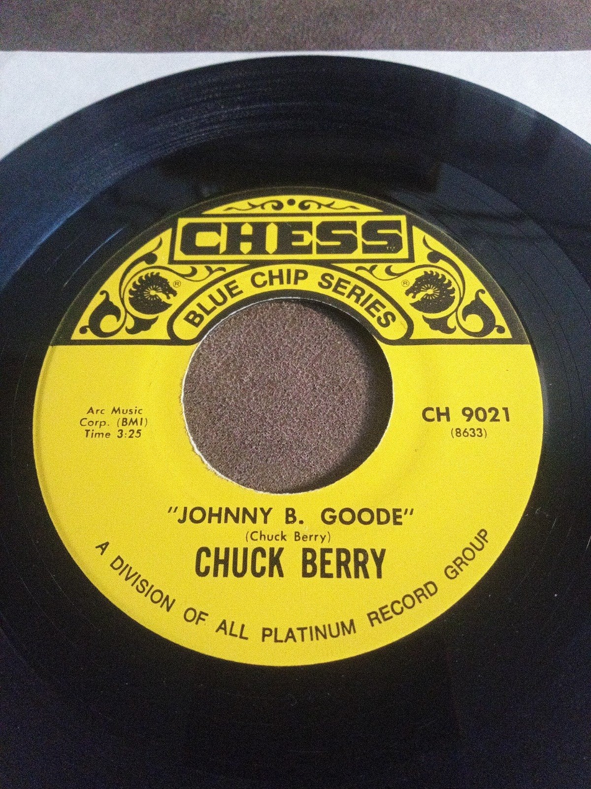 Chuck Berry - Johnny b goode, Ophalen of Verzenden, Zo goed als nieuw
