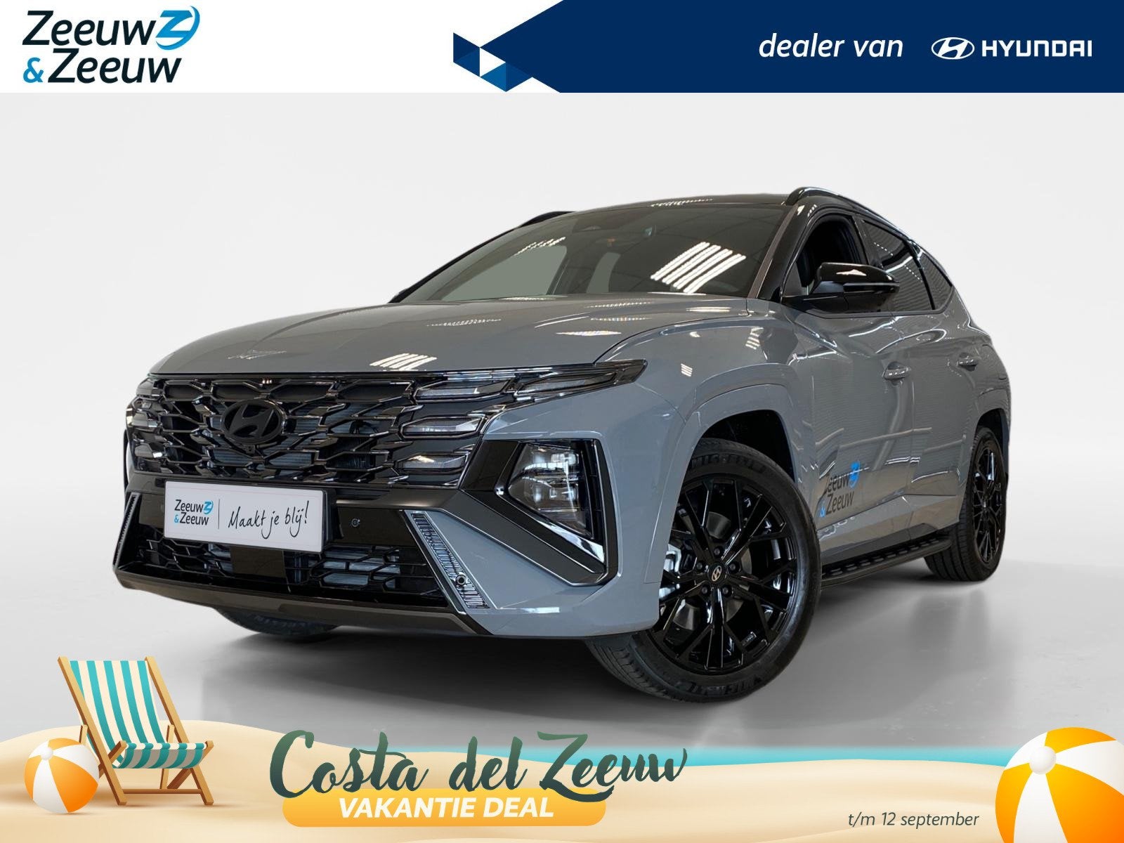 Hyundai Tucson 1.6 T-GDI PHEV | N-LINE | 2WD | TWO TONE | LI, Auto's, Hyundai, 12 maanden, 14 kWh, 4 cilinders, Bedrijf