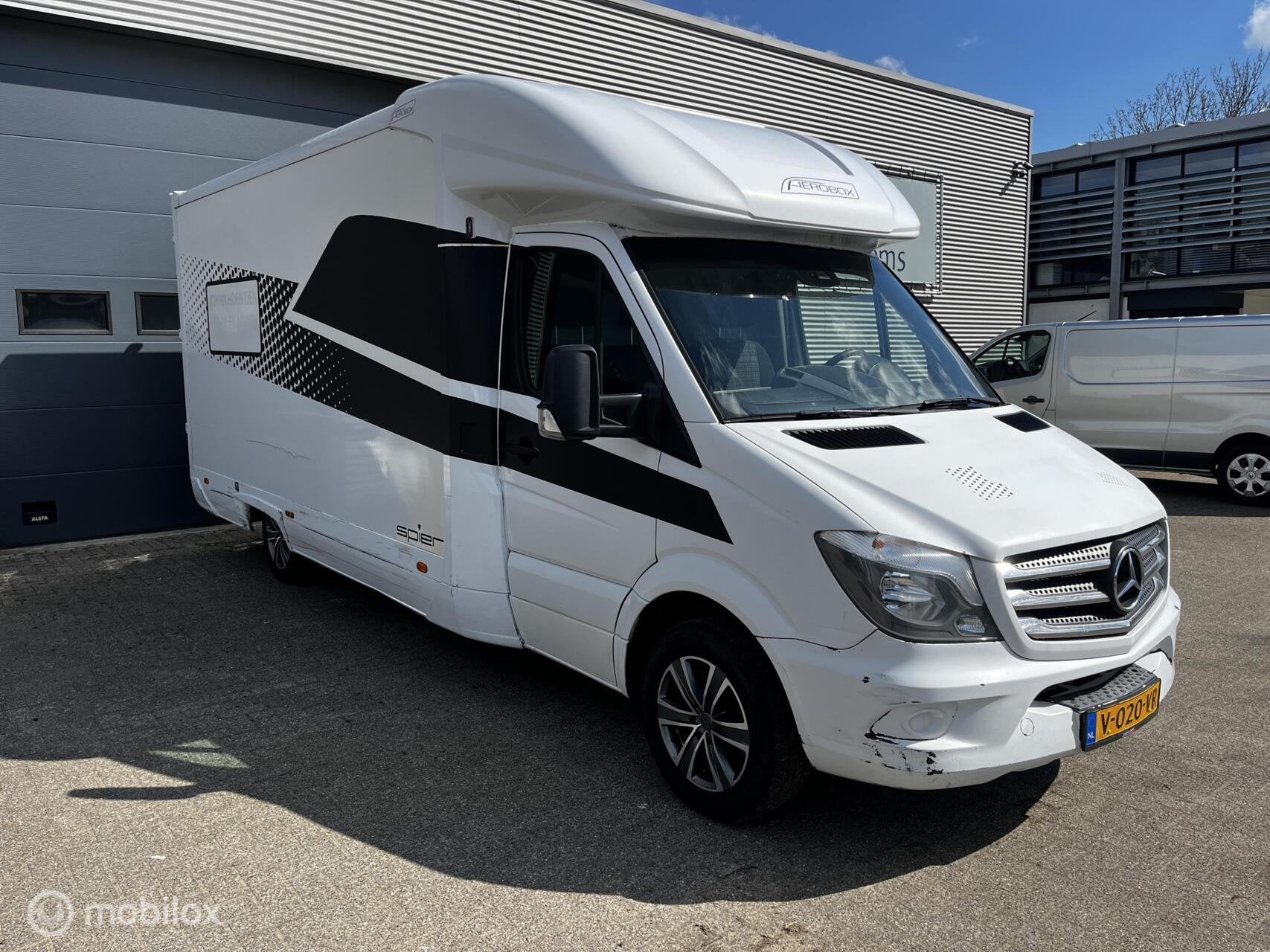 Mercedes Sprinter bestel 516 2.2 CDI BAKWAGEN, Auto's, Gebruikt, Zwart, 4 cilinders, Electronic Stability Program (ESP)