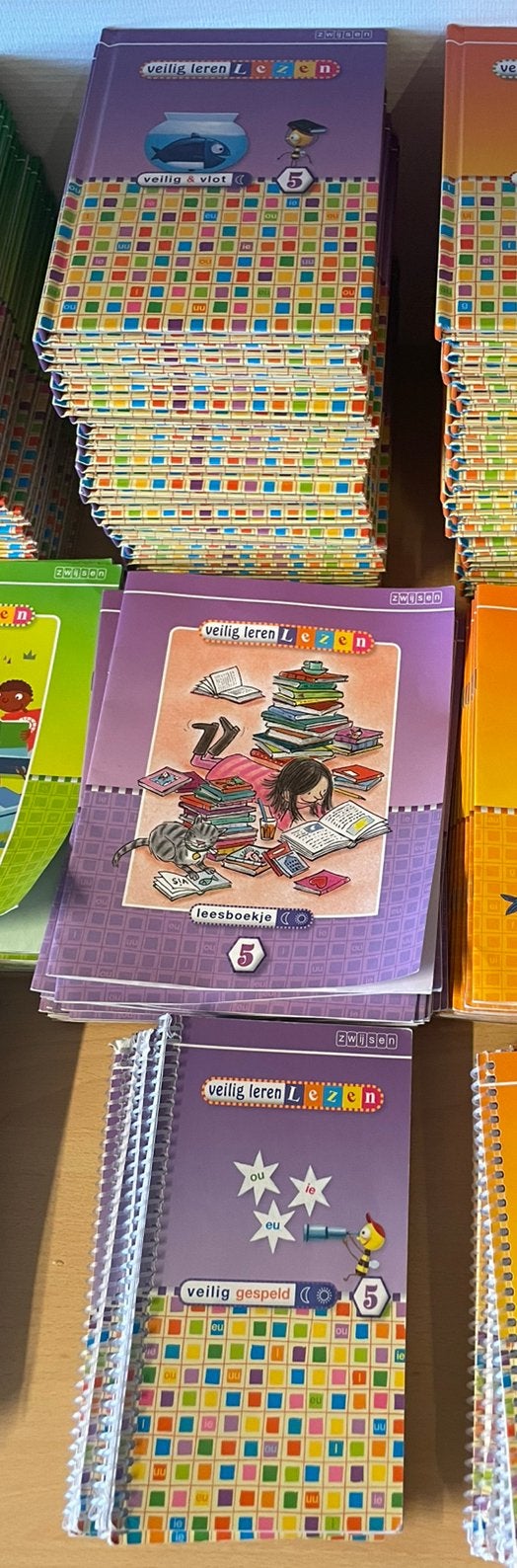 Veilig leren lezen zon/maan 5 boeken, Ophalen of Verzenden, Gelezen, Overige niveaus, Nederlands