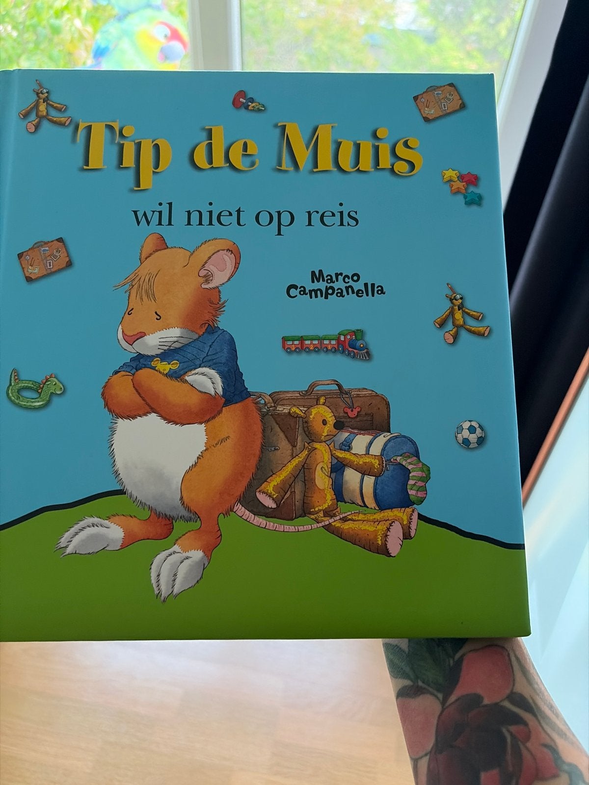 Tip de Muis wil niet op reis - Marco Campanella, Ophalen of Verzenden, Gelezen, 2 tot 3 jaar