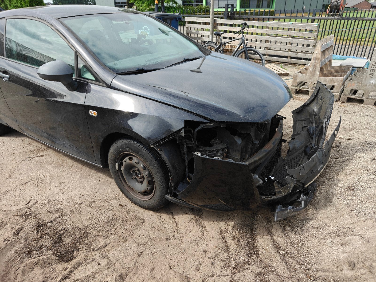 Seat ibiza 6j 2010 met schade, Ophalen
