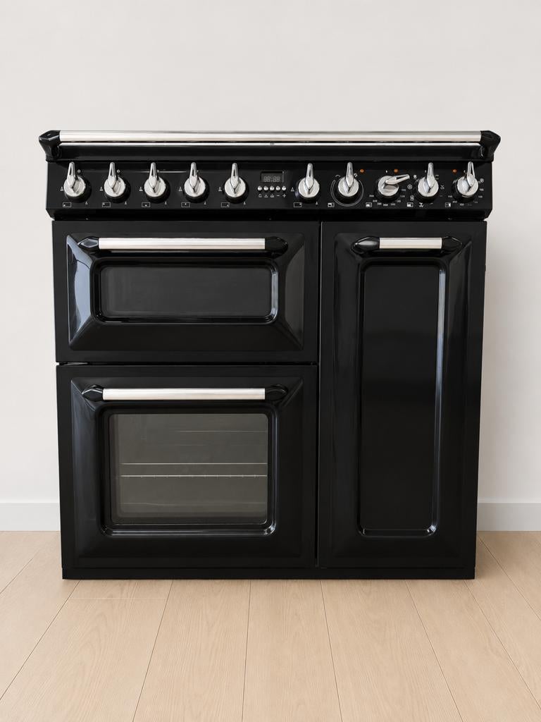 Luxe smeg victoria 90cm, 60 cm of meer, Grill, Ophalen of Verzenden, Zo goed als nieuw