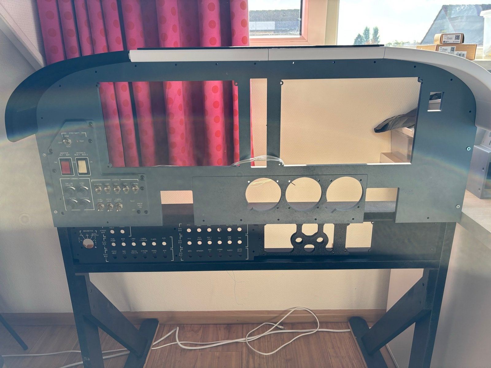 Flight Simulator Cockpit Paneel - Cessna 172, Gebruikt, Ophalen, Overige merken, Groter dan 1:32