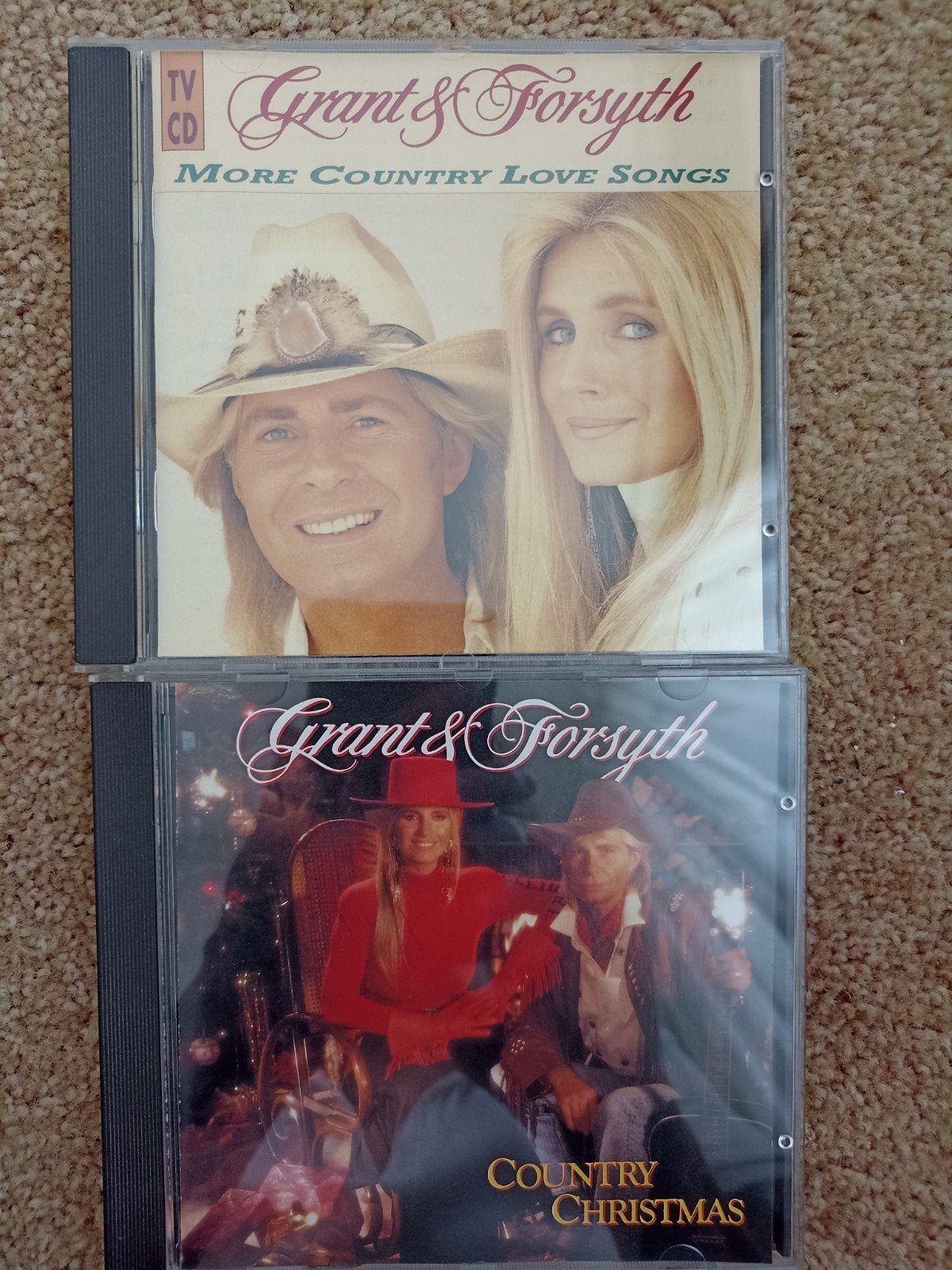 Grant & Forsyth -Country Christmas & More Country Love Songs, Ophalen of Verzenden, Zo goed als nieuw, Inclusief doosje, Country