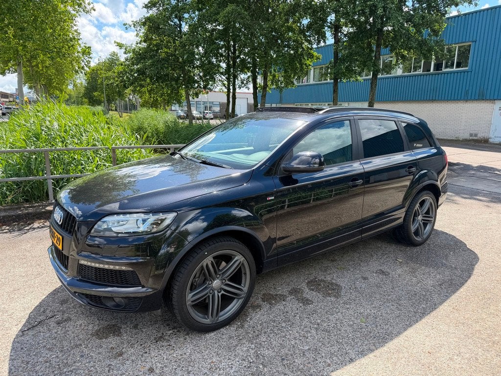 Audi Q7 3.0 TDI quattro Pro Line S 5+2!Pano!Memory!Camera!BO, Automaat, Euro 5, 7 stoelen, Zwart