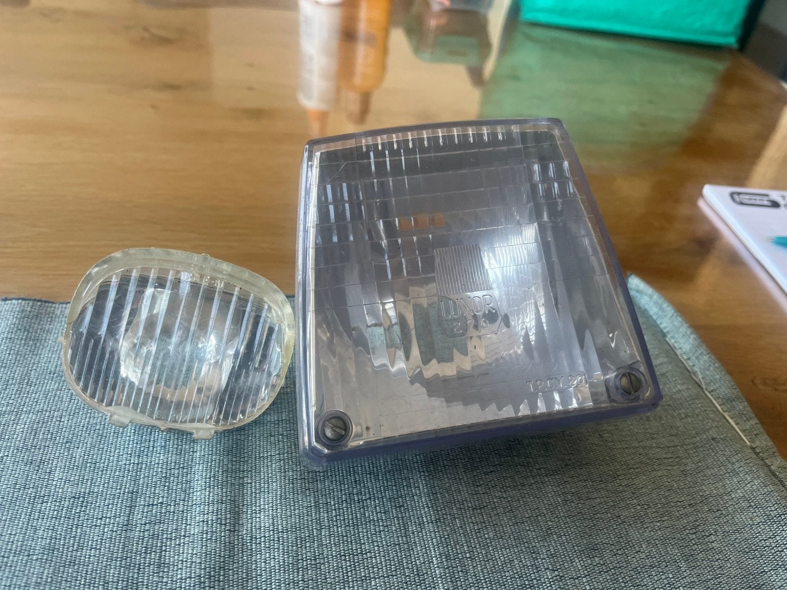 Mobylette koplampen glazen, Ophalen of Verzenden, Koplamp, Overige merken