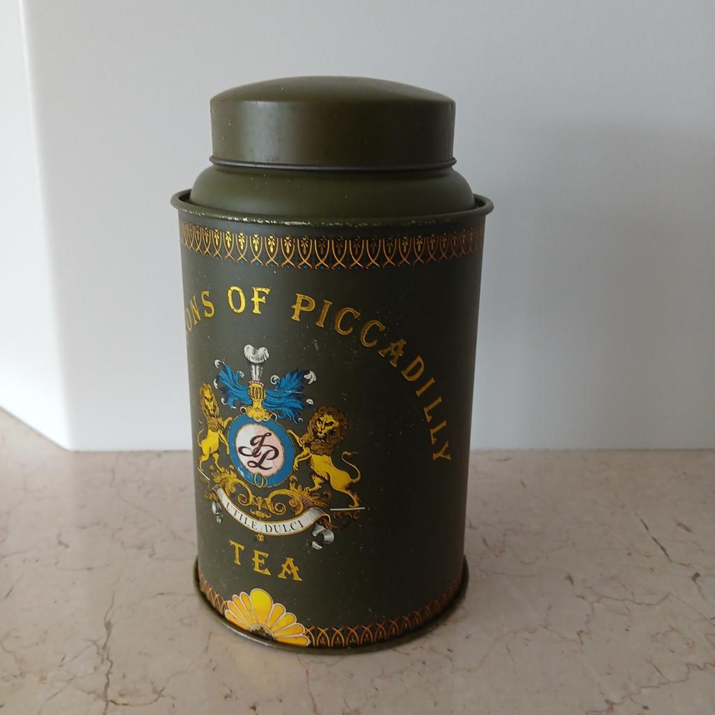 Vintage Jackson's of Piccadilly theeblik, Ophalen of Verzenden