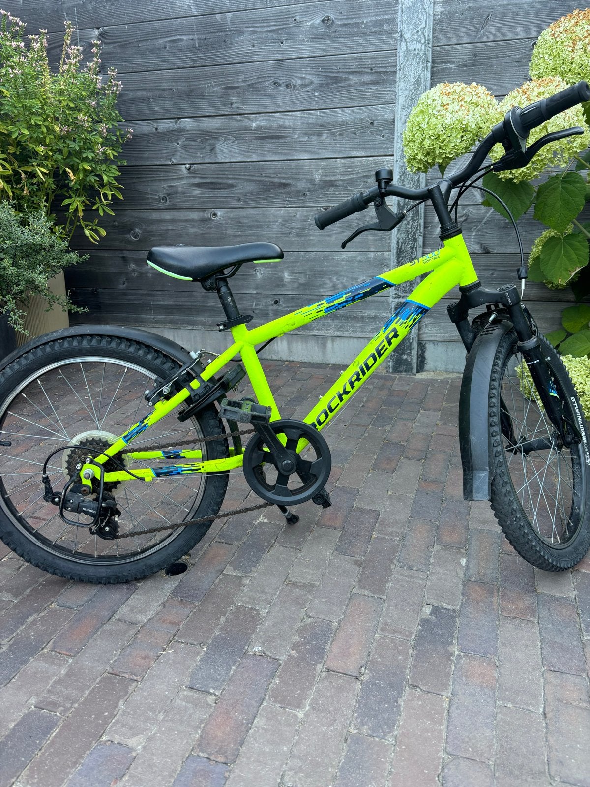 Decathlon Rockrider ST 500 (20 inch) kinder-mountainbike, Ophalen, Gebruikt, Velgrem, 16 tot 20 inch