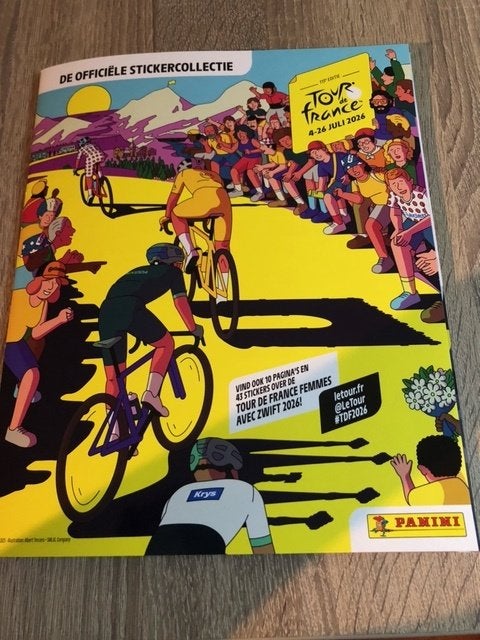 Panini stickers Tour de France 2026, Ophalen of Verzenden, Nieuw, Meerdere stickers