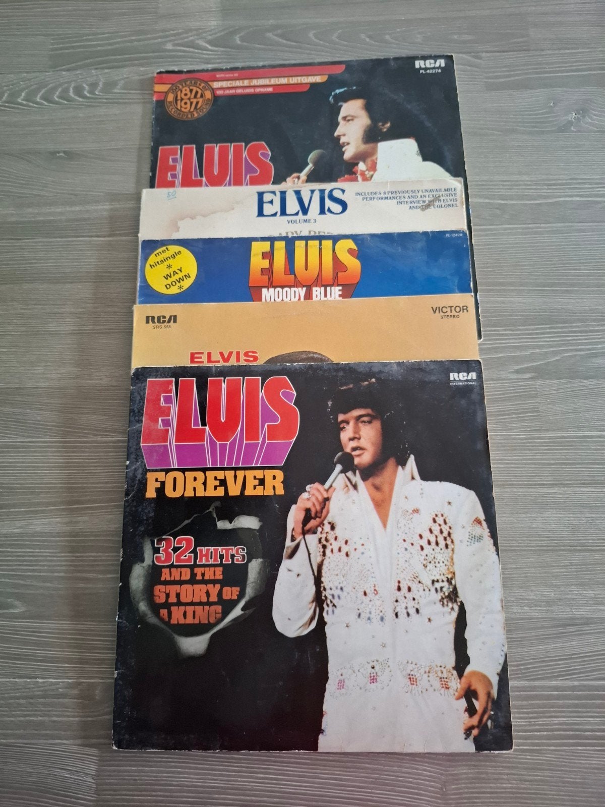 5 LP van Elvis Presley, Cd's en Dvd's, Vinyl | Country en Western, Zo goed als nieuw, LP, 12 inch, Ophalen of Verzenden