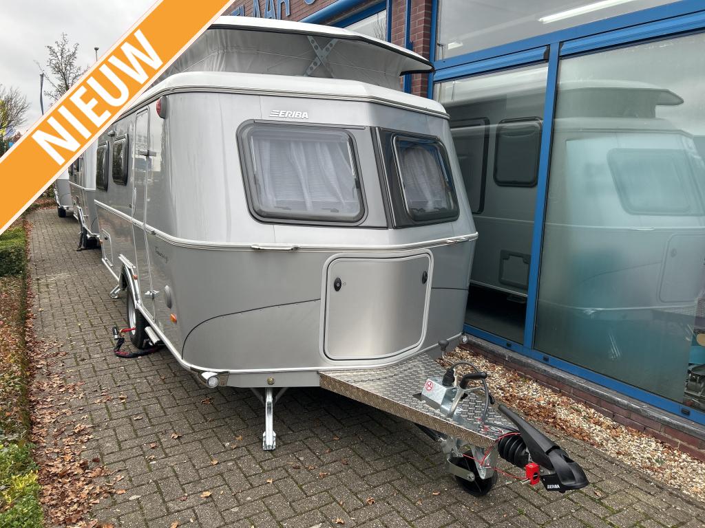 Eriba Touring Legend 642 - GLOEDNIEUW!, Caravans en Kamperen, Bedrijf, Tot en met 3, 5 tot 6 meter, Eriba