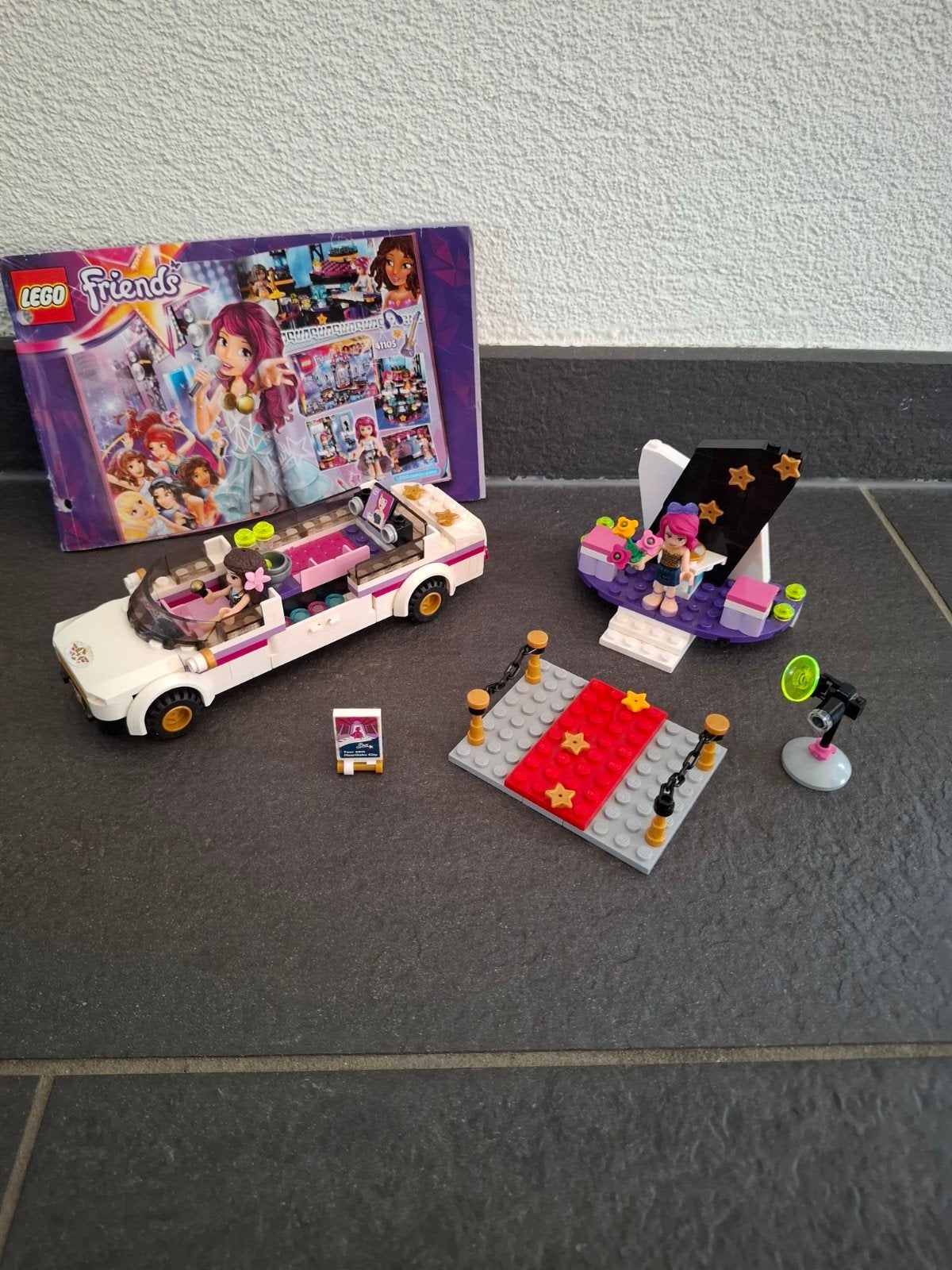 Lego Friends Popsterren Limousine en Rode Loper (41107), Ophalen, Gebruikt, Overige merken