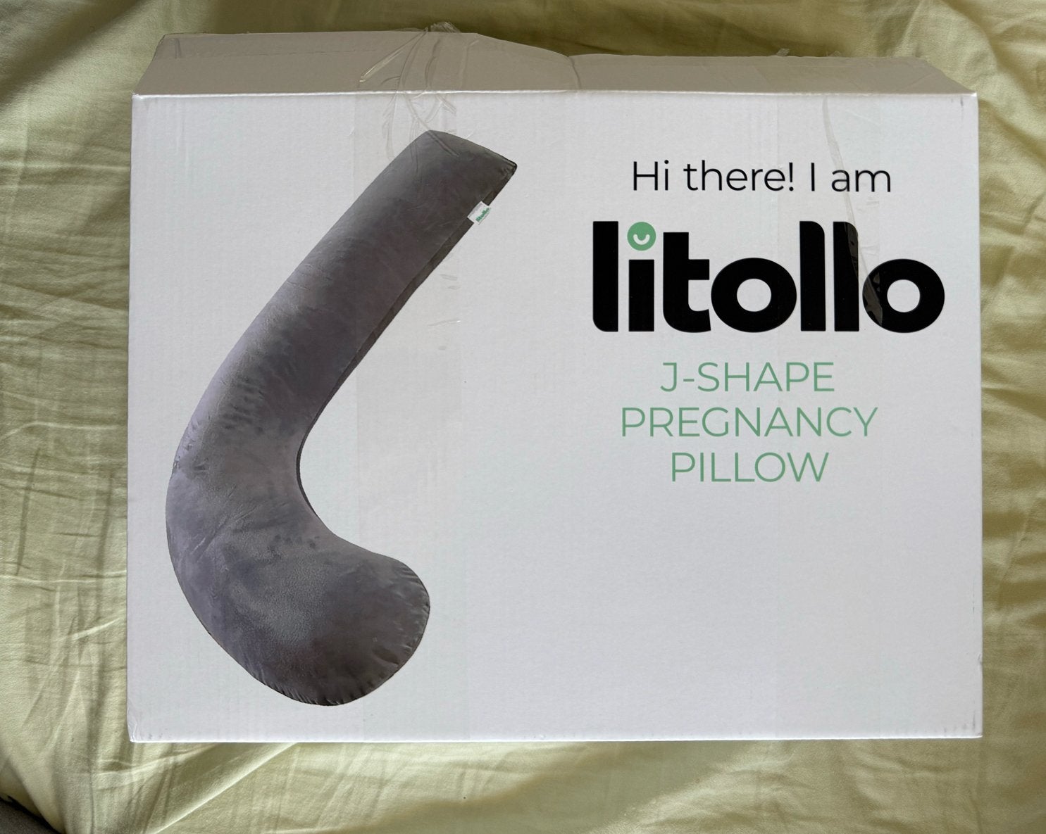 Litollo J-vormig zwangerschapskussen, Ophalen, Zo goed als nieuw