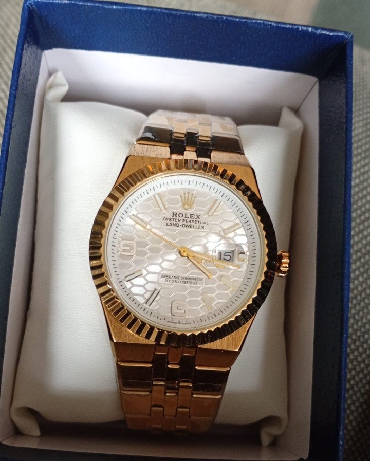 Nieuwe Rolex Oyster perpetual Land Dweller automaat, Sieraden, Tassen en Uiterlijk, Horloges | Heren, Polshorloge, Overige materialen