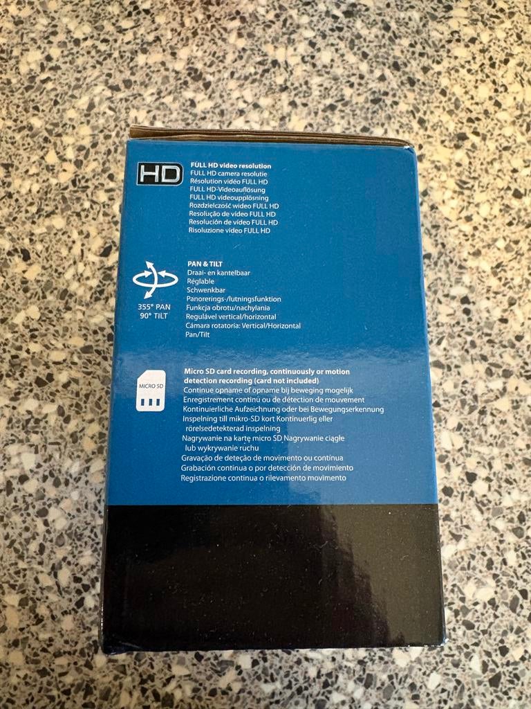 Gebruikte Smartwares CIP.37550 Full HD Binnencamera, Ophalen of Verzenden, Gebruikt, Binnencamera
