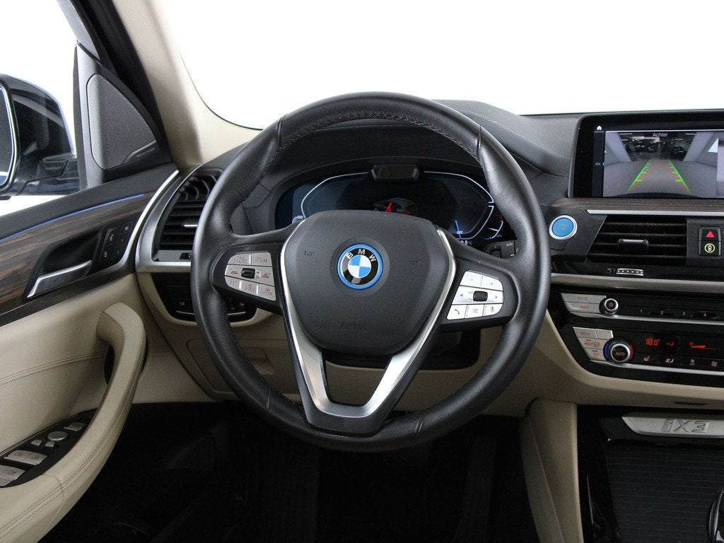 BMW iX3 High Executive 80 kWh (bj 2021, automaat), Auto's, BMW, Automaat, Achterwielaandrijving, Gebruikt, Automatische klimaatregeling