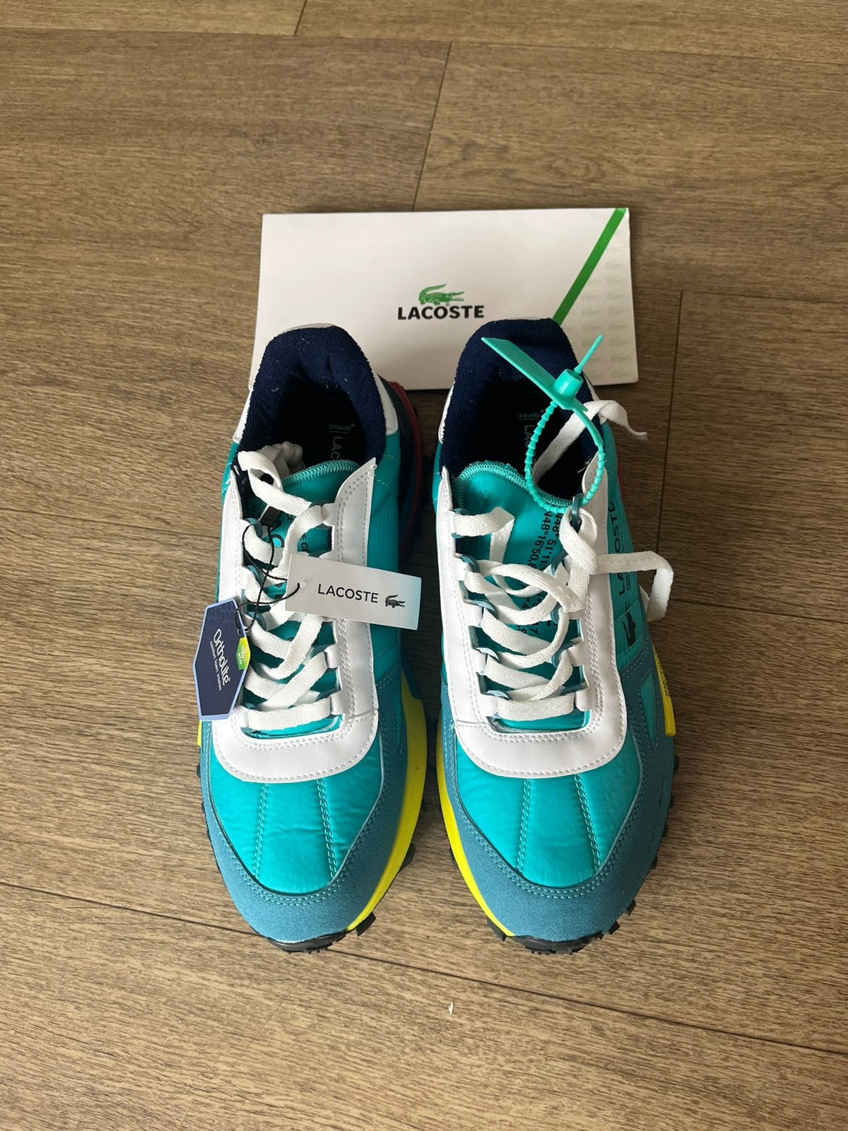 Nieuwe Lacoste Sneakers - Maat 43 (US 10.5) - Met kaartjes!, -, -, Nieuw, Ophalen of Verzenden