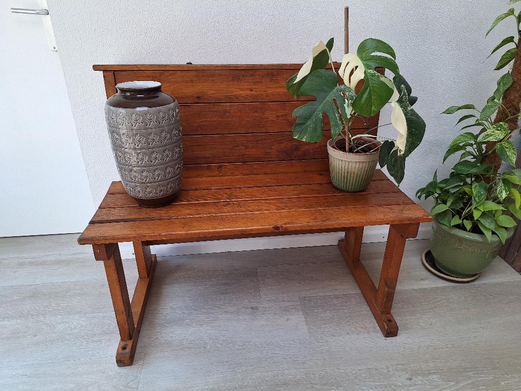 Houten bankje, Antiek en Kunst, Ophalen