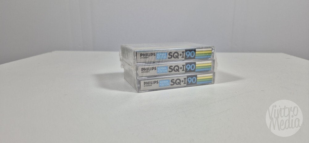 Philips SQ*I Cassettebandje | Tape | 90 Minuten | 3 Pak, 2 t/m 25 bandjes, Overige genres, Ophalen of Verzenden, Nieuw in verpakking