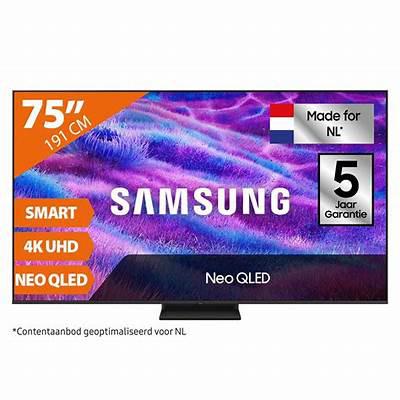 Nieuwe Samsung Neo QLED 75 inch 100Hz met garantie, Ophalen, Nieuw