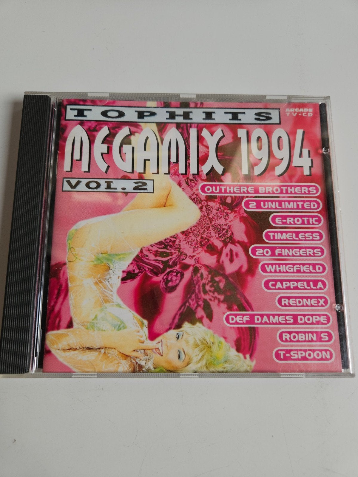 Tophits Megamix 1994 Vol. 2 CD - Dance/House, Ophalen of Verzenden, Zo goed als nieuw, Dance, Verzamelalbum