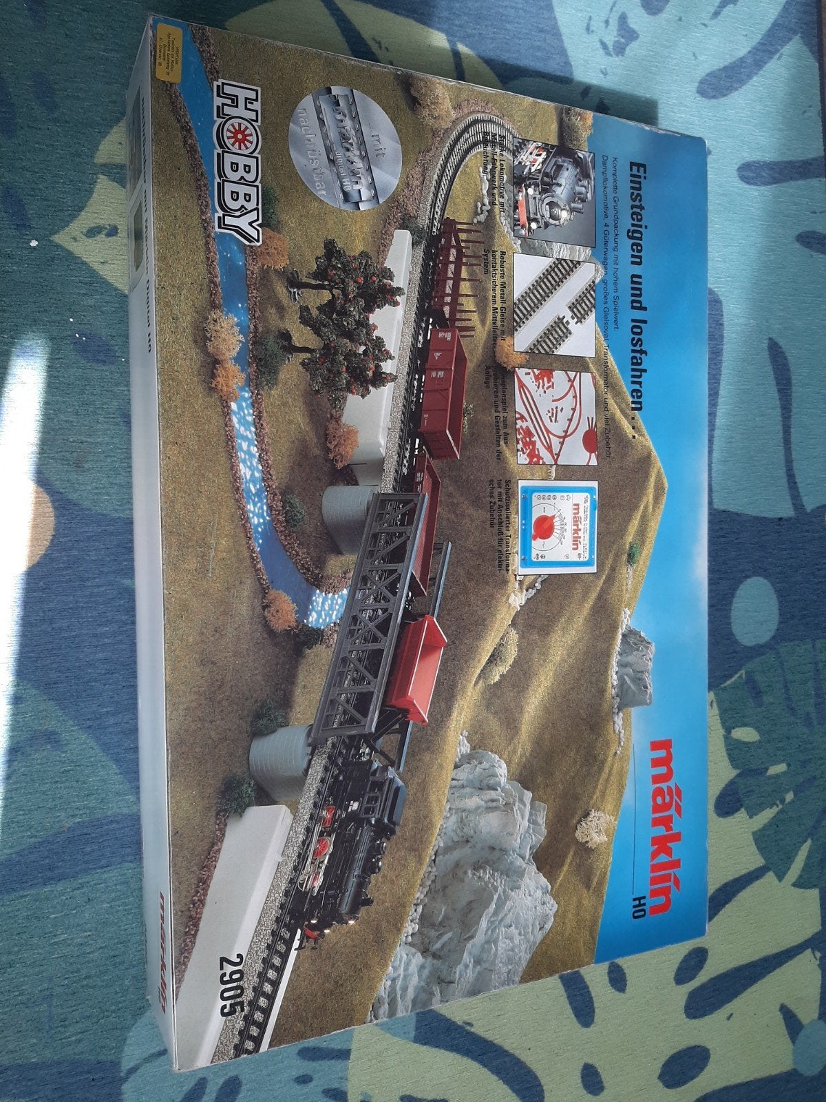 Märklin H0 Treinset met Rails, Locomotief en Gebouwen, Hobby en Vrije tijd, Ophalen, Wisselstroom, Märklin, Gebruikt