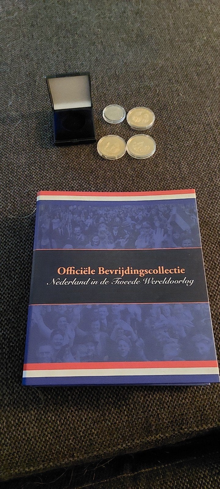 Officiële Bevrijdingscollectie Nederland WOII - 4 munten, Koningin Juliana, Setje, Zilver, Overige waardes