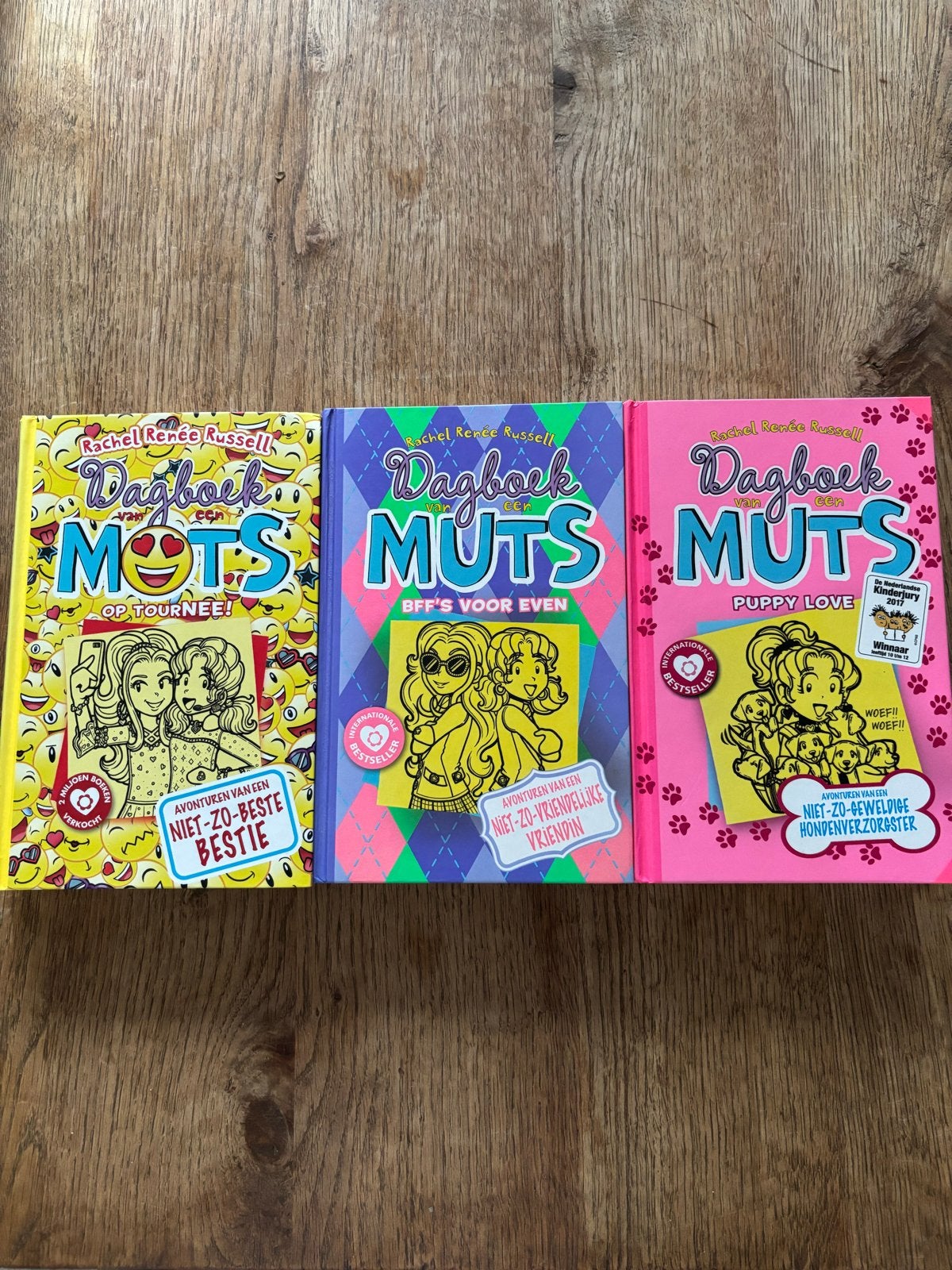 Dagboek van een Muts - 3-delige set- €15 voor hele set, Ophalen, Zo goed als nieuw, Fictie algemeen
