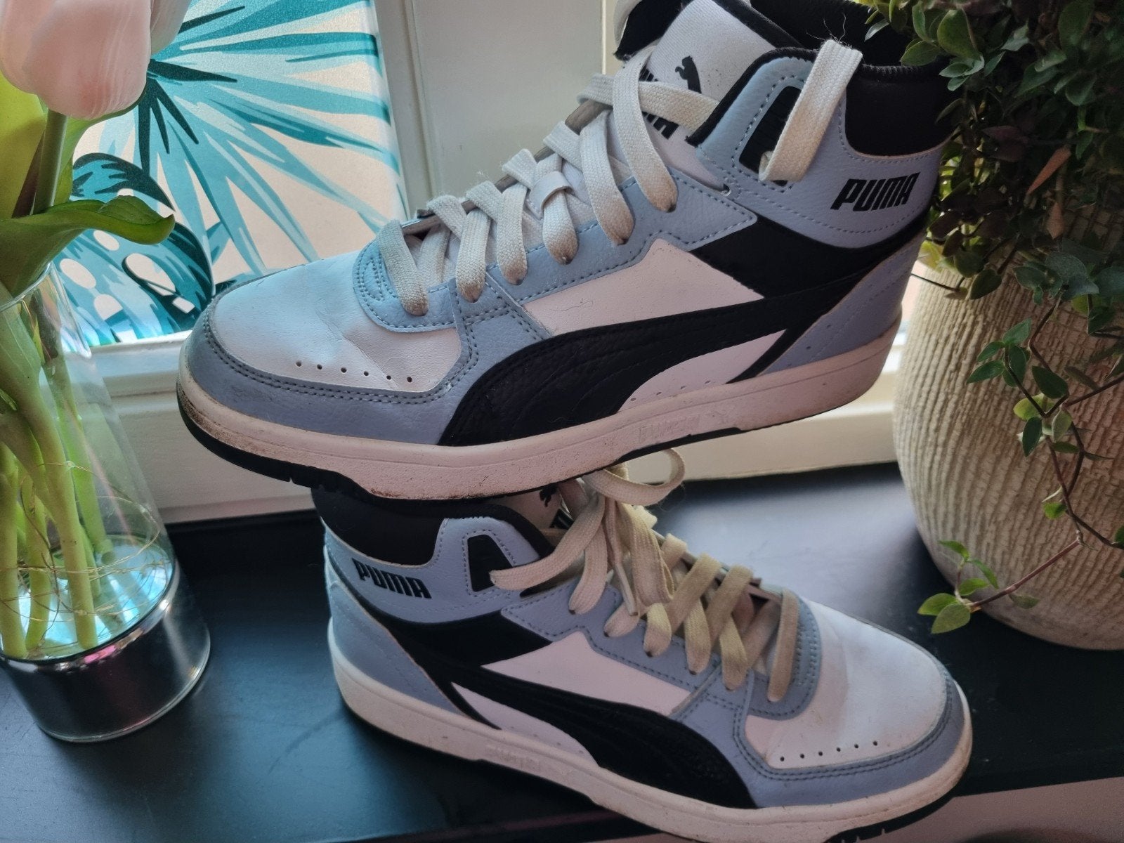 Nette Puma sneakers maat 39, Puma, Wit, Ophalen of Verzenden, Sneakers of Gympen