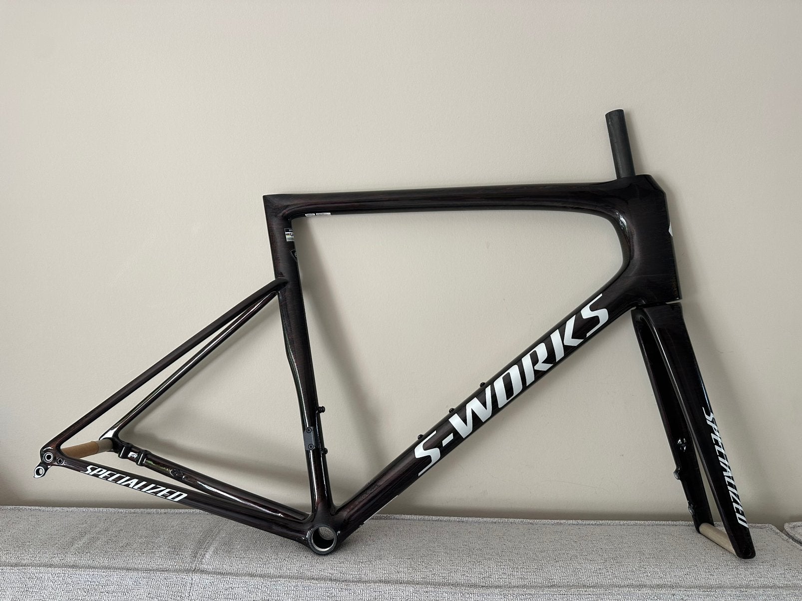 Specialized Tarmac SL8 S-Works - 61, Carbon, Zo goed als nieuw, 57 tot 61 cm, Meer dan 20 versnellingen
