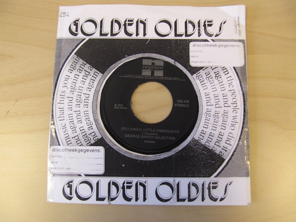 George Baker selection = Fly away little Paraquayo, Originele persing, Ophalen of Verzenden, Gebruikt, Pop