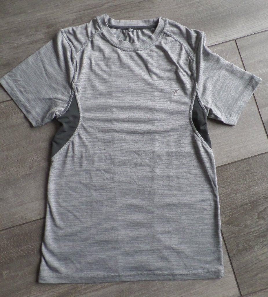 Sportshirt grijs S, Workout, Ophalen of Verzenden, Zo goed als nieuw, Grijs