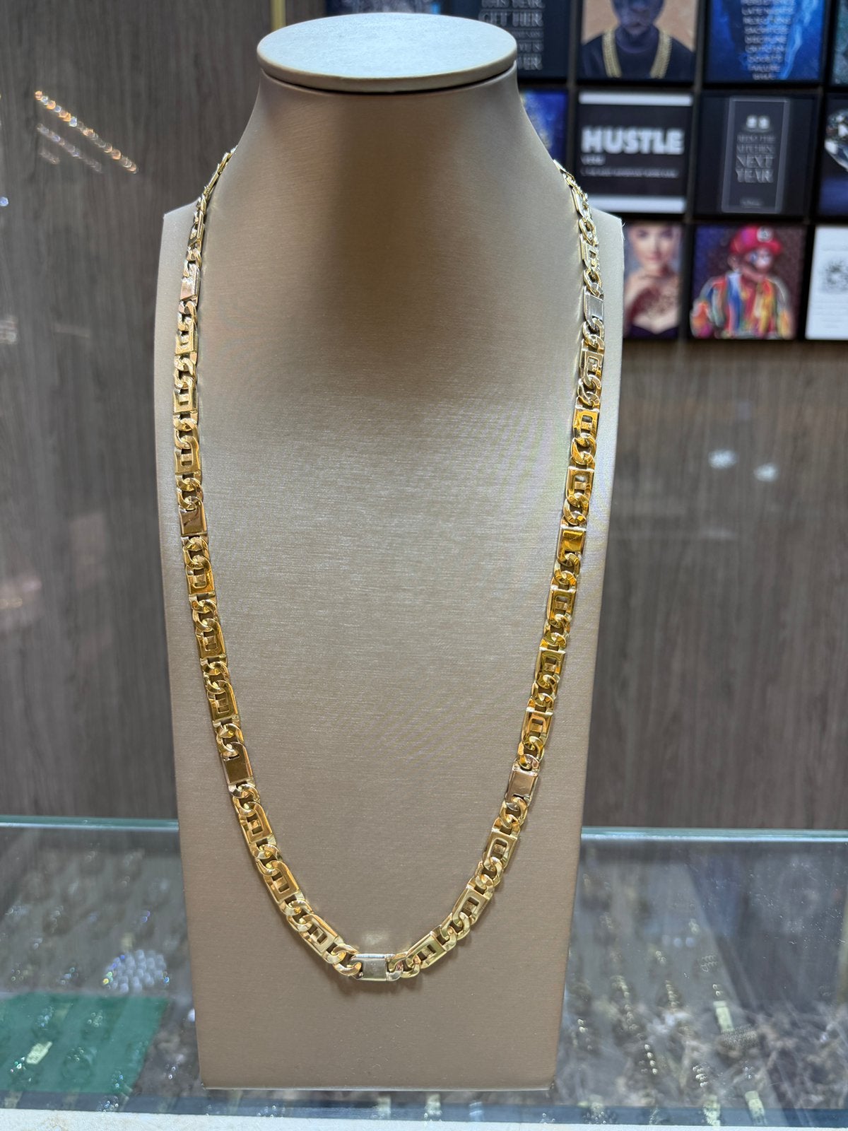 18KT Goud - 80 Gram - ROLLIE - Ketting - Herenketting, Sieraden, Tassen en Uiterlijk, Kettingen, Ophalen, Nieuw, Goud